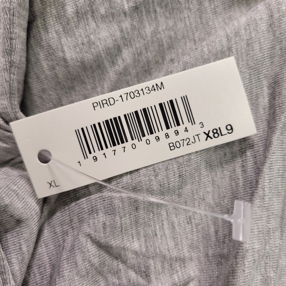 Daily Ritual Women's Gray Short Sleeve Hi Lo Long T-Shirt Size X-Large - Picture 6 of 9